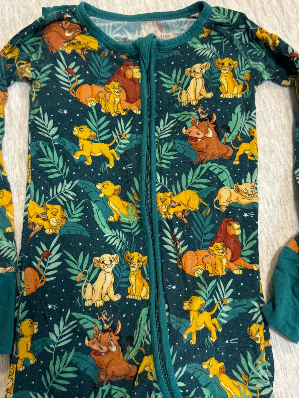 Little Sleepies Lion King Zippie 2T